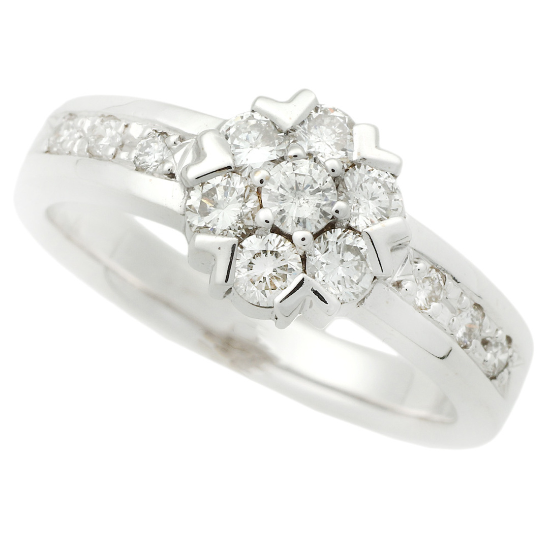 【本物保証】 新品同様 リング 指輪 K18WG メレダイヤモンド 0.56ct 11.5号 ダイヤ ホワイトゴールドノーブランド No brand レディースのアクセサリー(リング(指輪))の商品写真