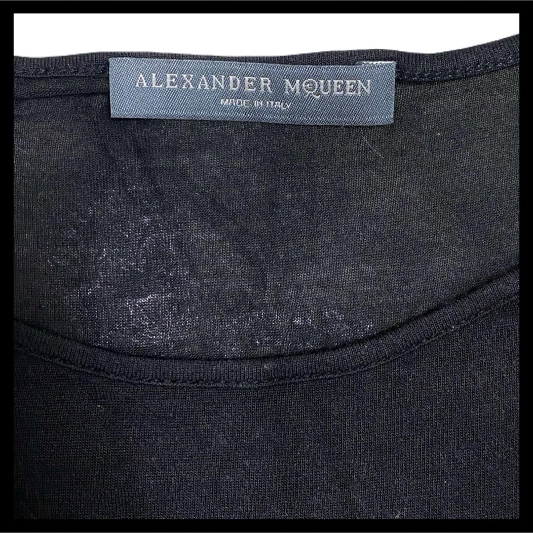 Alexander McQueen(アレキサンダーマックイーン)のAlexander McQueen 髑髏 蝶々 桜 Tシャツ スカル TOPS レディースのトップス(Tシャツ(半袖/袖なし))の商品写真