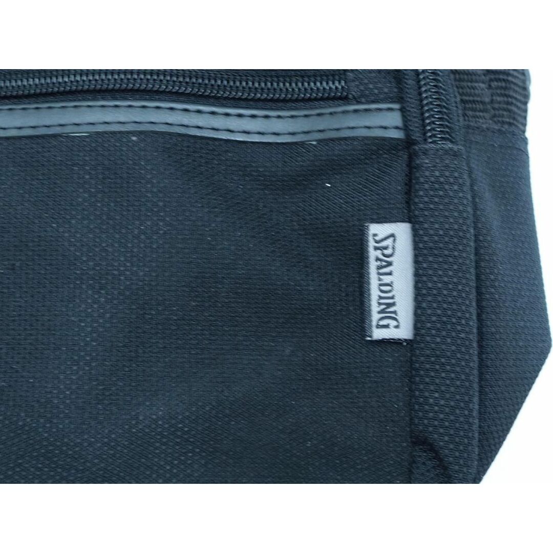 SPALDING(スポルディング)のSPALDING スポルディング 2WAY ショルダー バッグ 黒 ■■ メンズ メンズのバッグ(ショルダーバッグ)の商品写真