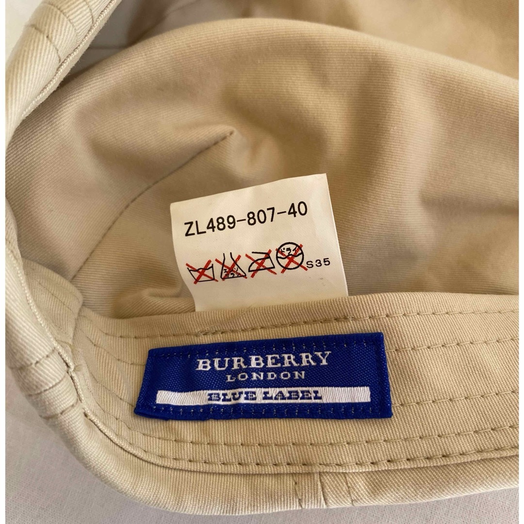 BURBERRY BLUE LABEL(バーバリーブルーレーベル)のバーバリーブルーレーベル ハンチング レディースの帽子(ハンチング/ベレー帽)の商品写真