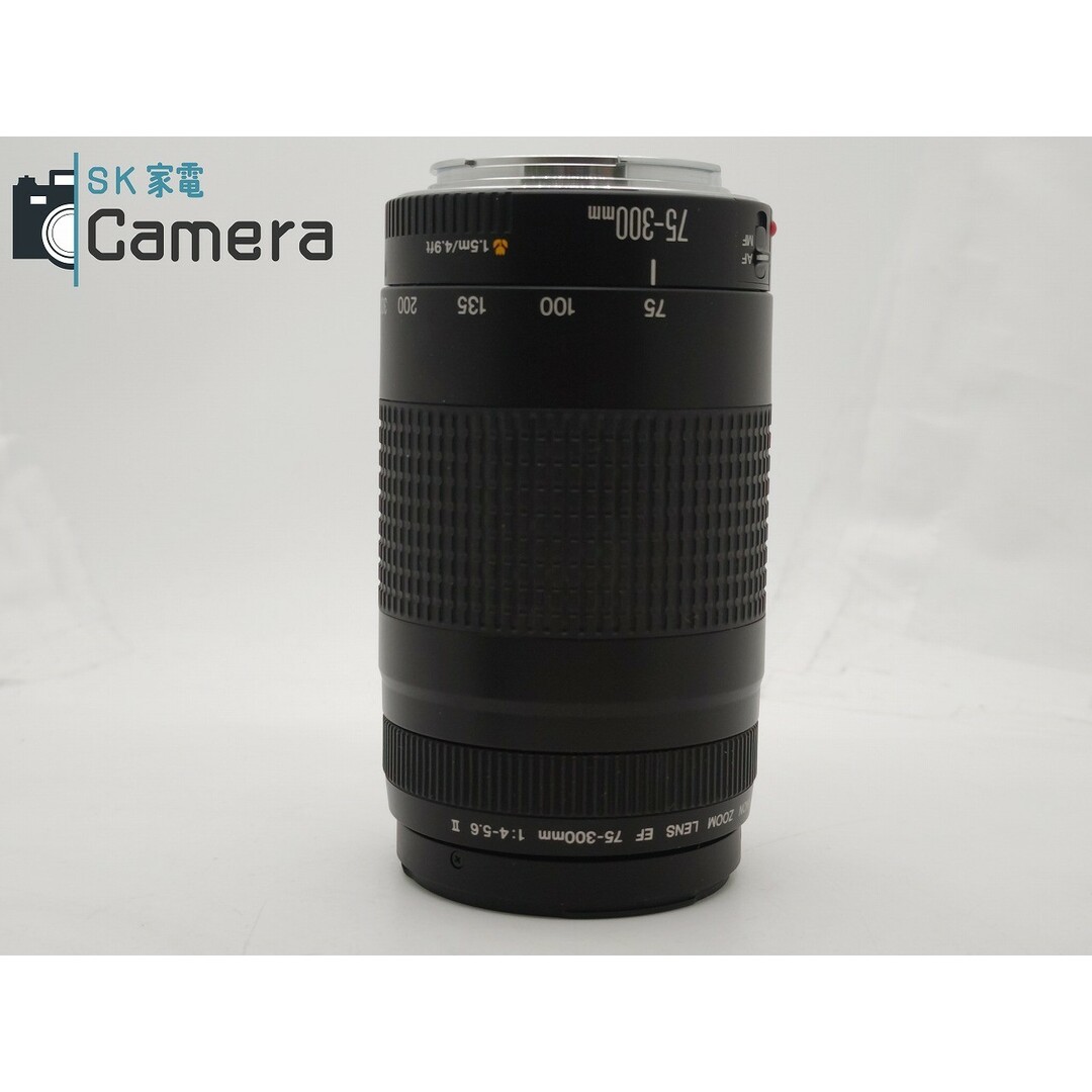 Canon(キヤノン)のCanon EF 75-300ｍｍ F4-5.6 Ⅱ キャノン スマホ/家電/カメラのカメラ(レンズ(ズーム))の商品写真