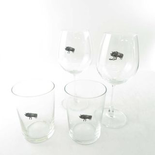 ウニコ(unico)の美品 unico ウニコ LE BISTRO ル ビストロ グラス 4点 セット タンブラー ワイン レストラン SU5787U (タンブラー)