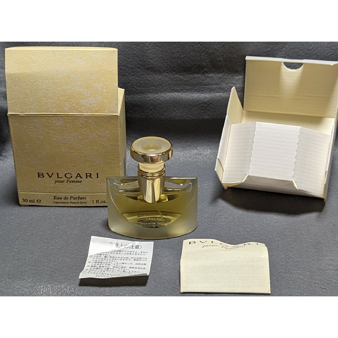 BVLGARI(ブルガリ)の廃盤希少ブルガリプールファムオードパルファム30ml コスメ/美容の香水(香水(女性用))の商品写真