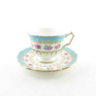 エインズレイ(Aynsley China)の美品 Aynsley エインズレイ ティーカップ＆ソーサー 1客 希少 レア SY8534A1 (グラス/カップ)