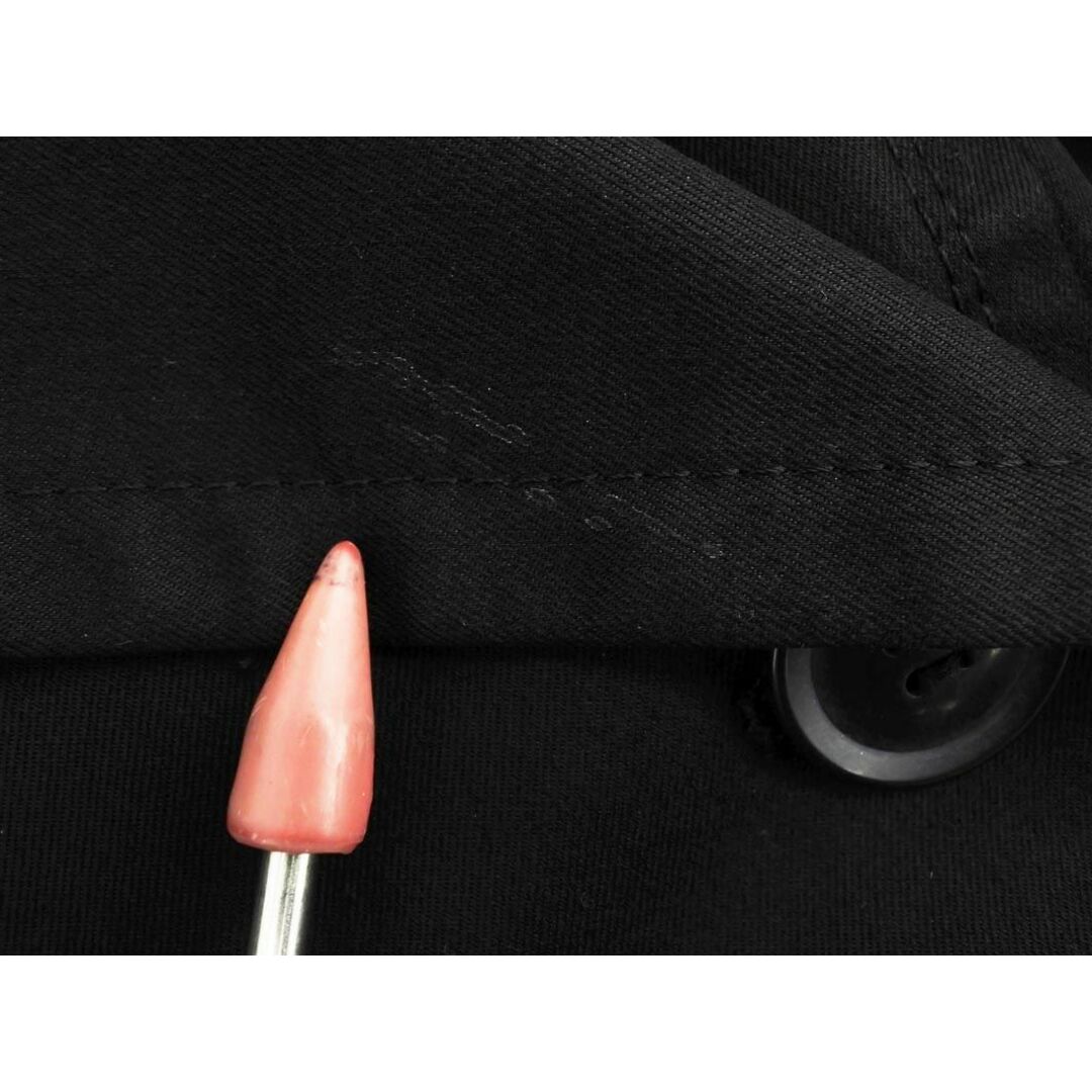 INDIVI(インディヴィ)のINDIVI インディヴィ トレンチ コート size38/黒 ◇■ レディース レディースのジャケット/アウター(トレンチコート)の商品写真