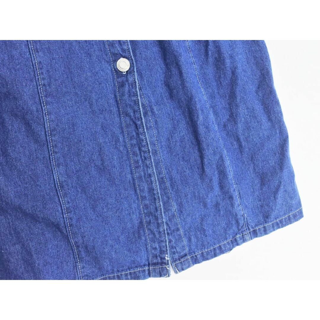 RayCassin(レイカズン)のRay Cassin レイカズン フロントボタン ジャンパー デニムスカート sizeF/青 ■■ レディース レディースのスカート(ロングスカート)の商品写真