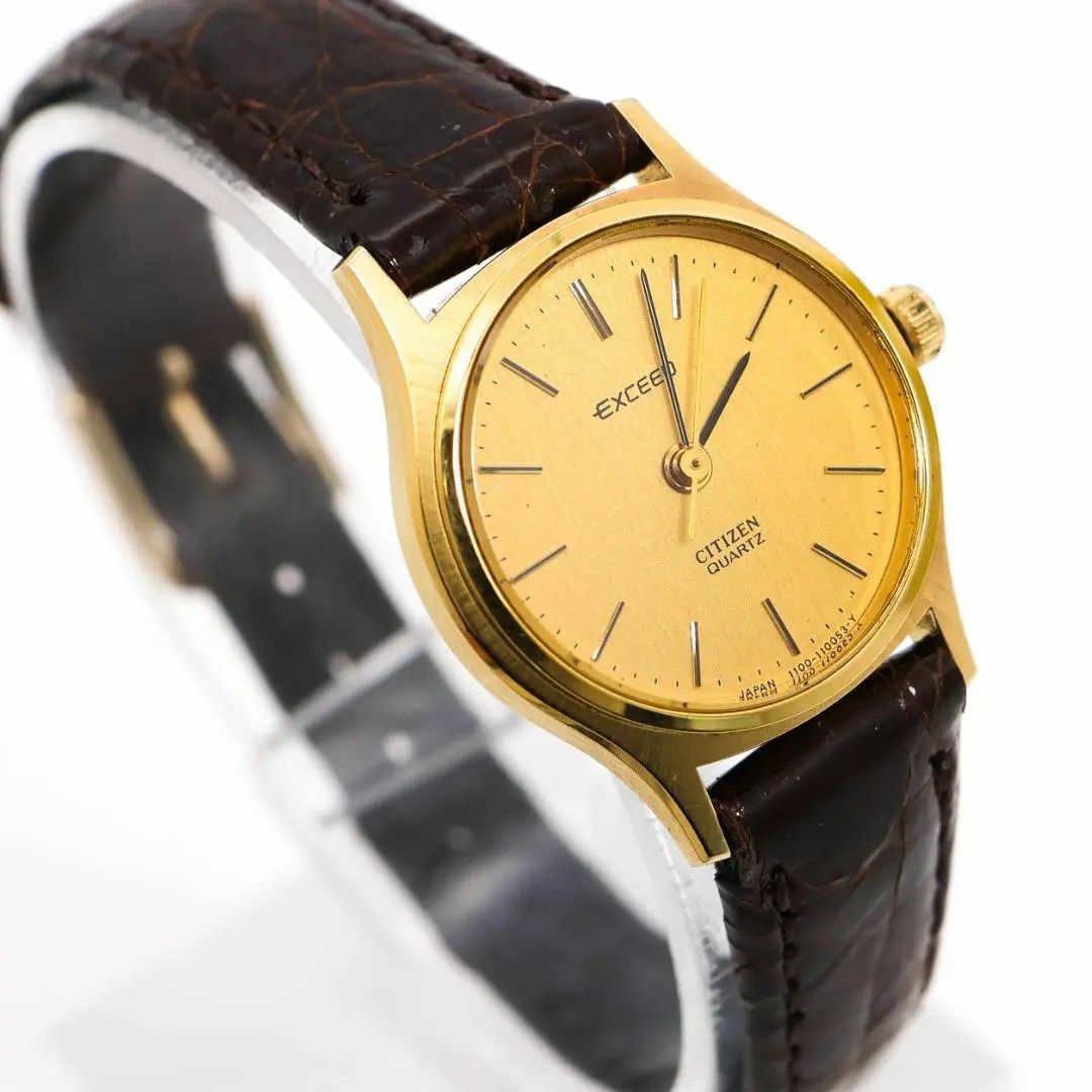 《希少》CITIZEN EXCEED 腕時計 ゴールド ヴィンテージ レディスn | フリマアプリ ラクマ 《希少》CITIZEN EXCEED 腕時計 ゴールド ヴィンテージ レディスn | フリマアプリ ラクマ