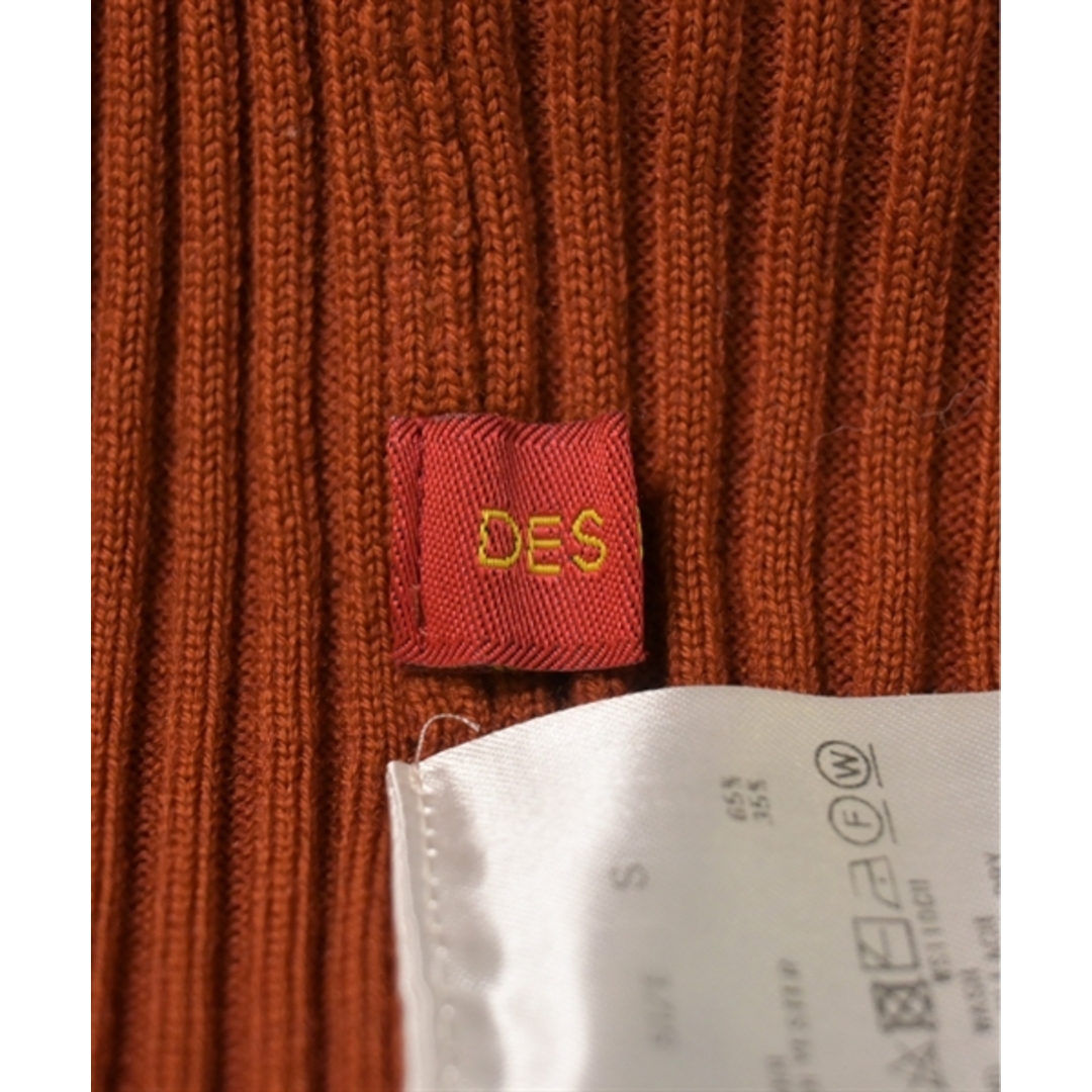 DES PRES(デプレ)のDES PRES デプレ ニット・セーター S オレンジ 【古着】【中古】 レディースのトップス(ニット/セーター)の商品写真
