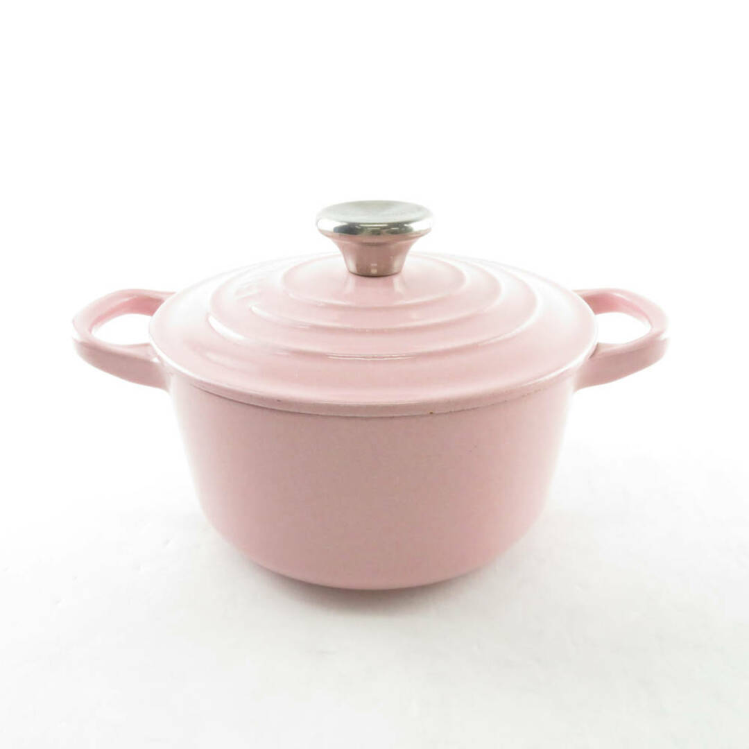 LE CREUSET(ルクルーゼ)のLe Creuset ルクルーゼ ココットロンド 14 両手鍋 1点 料理 調理 SY8609D  インテリア/住まい/日用品のキッチン/食器(鍋/フライパン)の商品写真