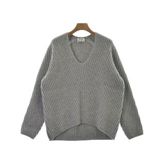 アクネストゥディオズ(Acne Studios)のAcne Studios アクネストゥディオズ ニット・セーター F グレー 【古着】【中古】(ニット/セーター)