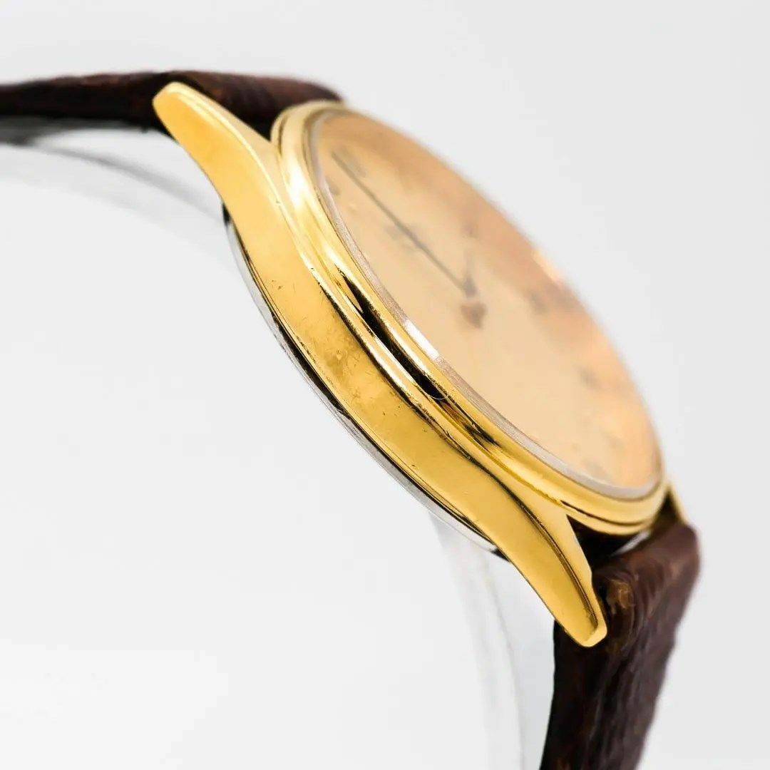 SEIKO(セイコー)の《希少》SEIKO 腕時計 ゴールド ヴィンテージ クォーツ メンズ k メンズの時計(腕時計(アナログ))の商品写真