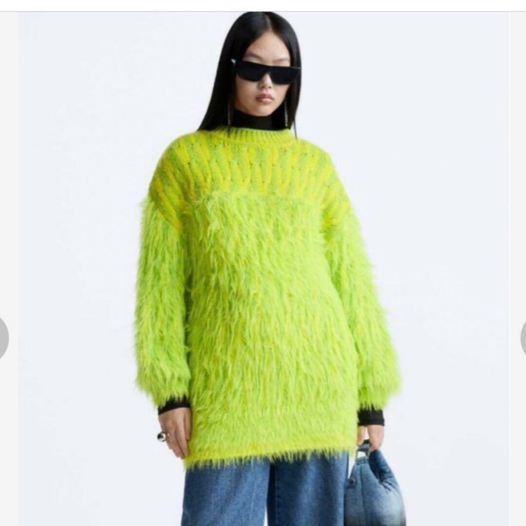 Zara x Maison Special テクスチャージャカードセーター | フリマアプリ ラクマ