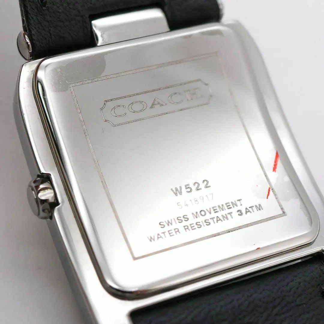 《人気》COACH 腕時計 シルバー ロゴベゼル レザー ボーイズサイズ I 《人気》COACH 腕時計 シルバー ロゴベゼル レザー ボーイズサイズ I