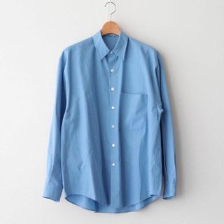 カジャ KAJA COTTON NEP NO COLLAR LONG SLEEVE SHIRTS 20210318