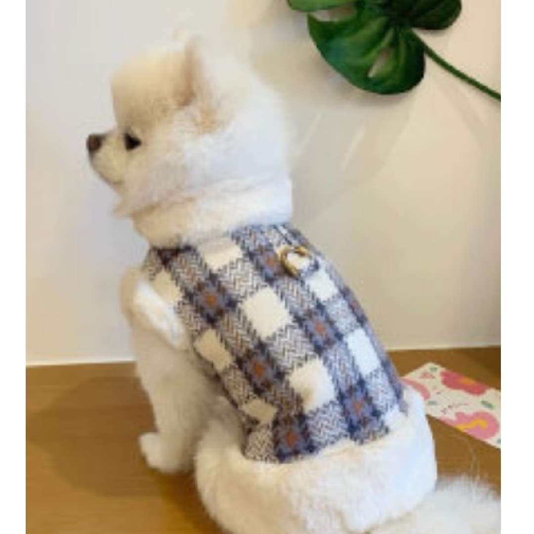 犬 冬服 裏ボア 未使用 その他のペット用品(犬)の商品写真