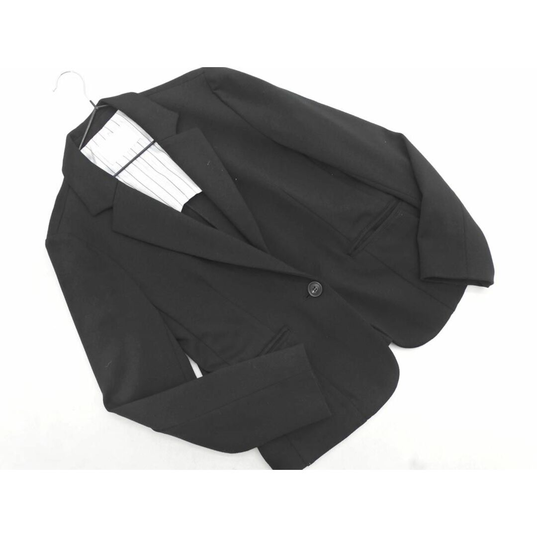 ViS(ヴィス)のVIS ビス テーラード ジャケット sizeM/黒 ◇■ レディース レディースのジャケット/アウター(テーラードジャケット)の商品写真