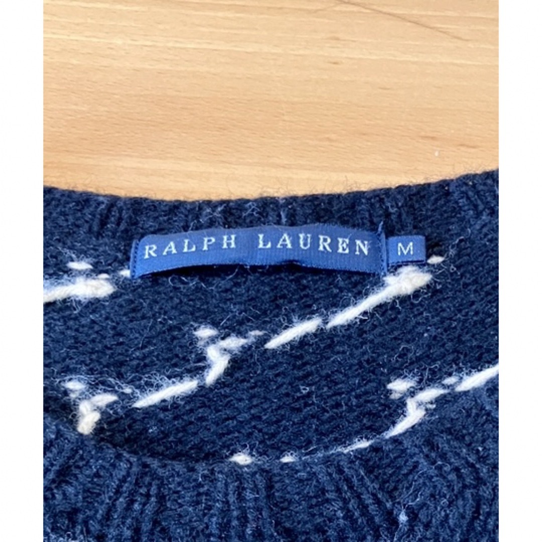 Ralph Lauren(ラルフローレン)のビンテージ Ralph Lauren ラルフローレン 雪柄セーター ノルディック レディースのトップス(ニット/セーター)の商品写真