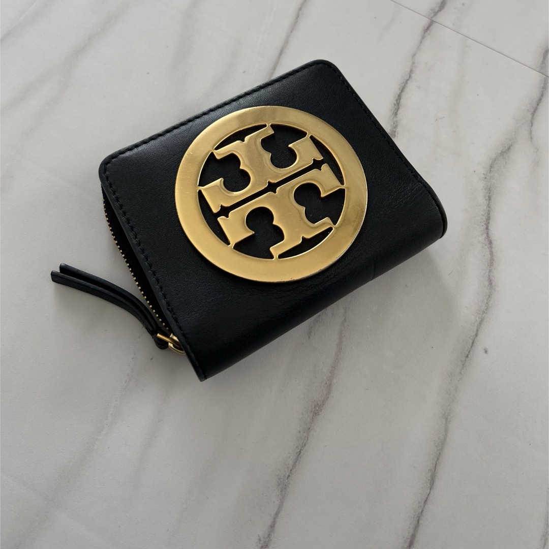 255 極上美品 TORYBURCH トリーバーチ 2つ折り財布