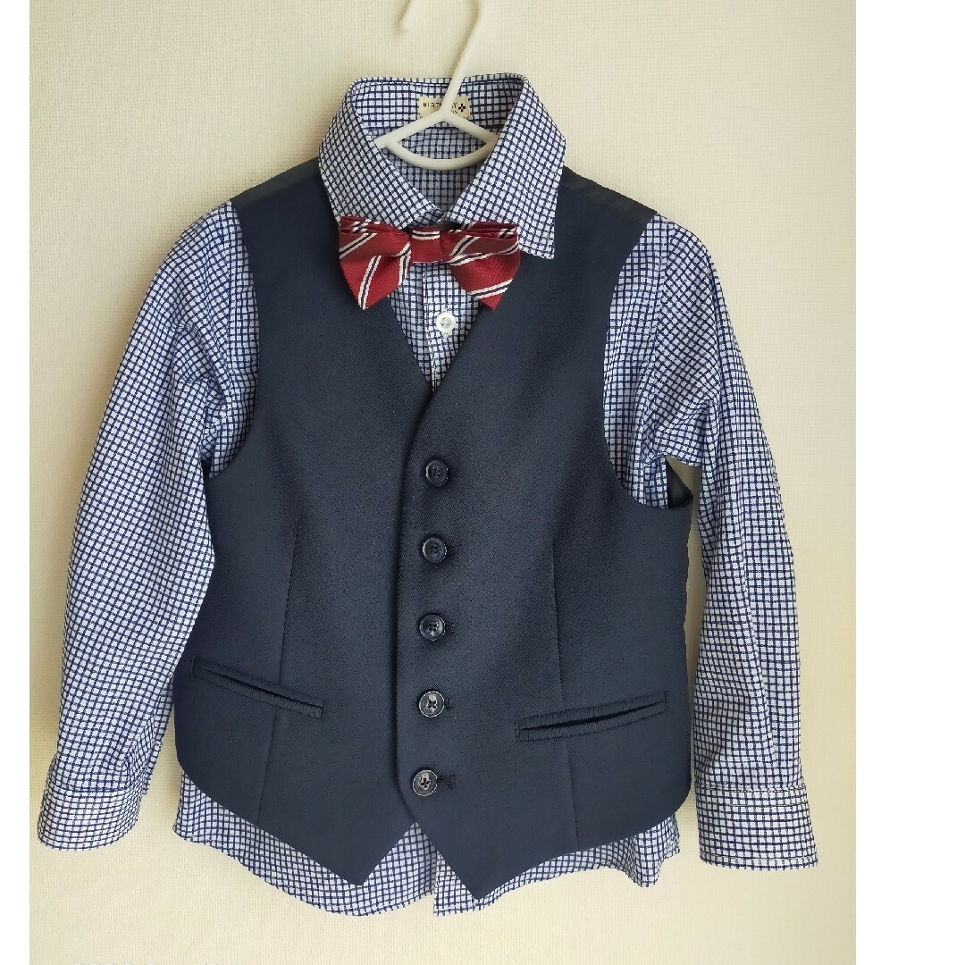 バースデイ(バースデイ)のスーツ　セットアップ　男の子　110 キッズ/ベビー/マタニティのキッズ服男の子用(90cm~)(ドレス/フォーマル)の商品写真