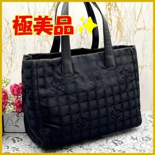 シャネル(CHANEL)の★極美品★　CHANELシャネル　ニュートラベルライン トートバッグ　MM(トートバッグ)