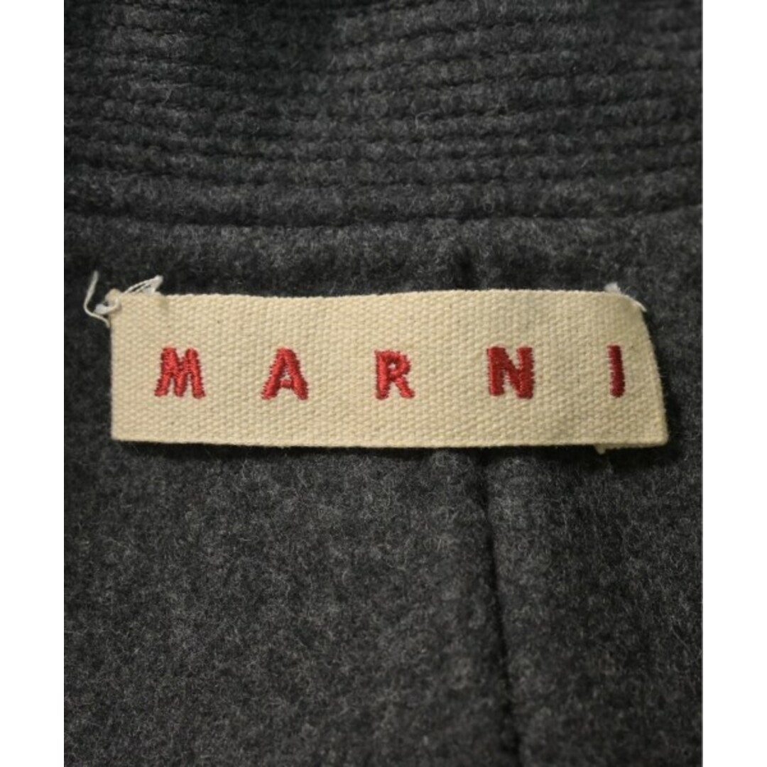 Marni(マルニ)のMARNI マルニ ステンカラーコート 38(S位) グレー 【古着】【中古】 レディースのジャケット/アウター(その他)の商品写真