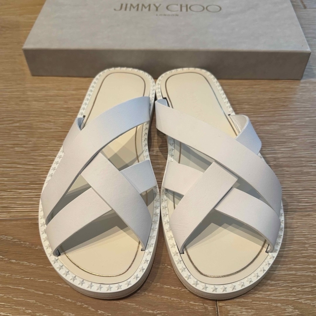 JIMMY CHOO(ジミーチュウ)のJIMMY CHOO メンズ サンダル 新品 (42)151 wendel メンズの靴/シューズ(サンダル)の商品写真