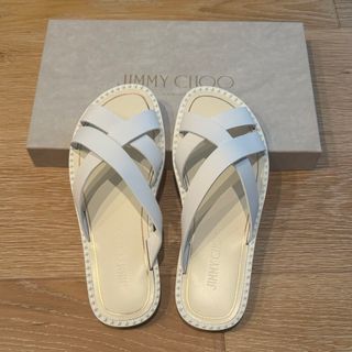 JIMMY CHOO メンズ サンダル 新品 (42)151 wendel