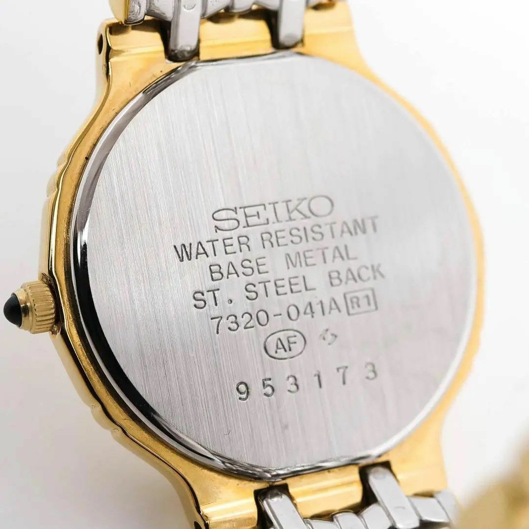 SEIKO(セイコー)の《美品》SEIKO Exceline 腕時計 アイボリー ドレスウォッチ o レディースのファッション小物(腕時計)の商品写真