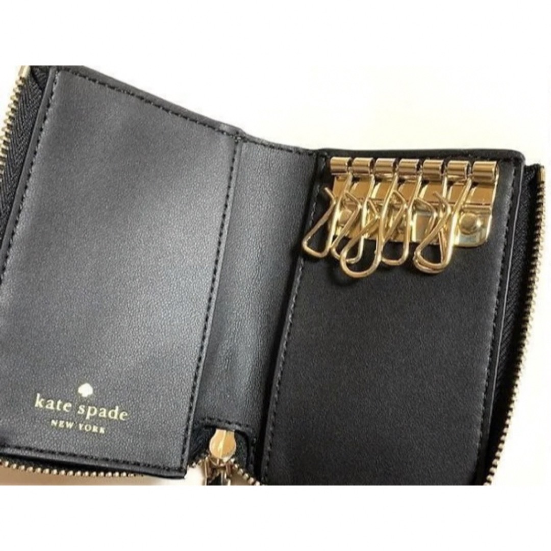 kate spade new york(ケイトスペードニューヨーク)の新品　kate spade staci ケイトスペード　ジップ 6連 キーケース レディースのファッション小物(キーケース)の商品写真