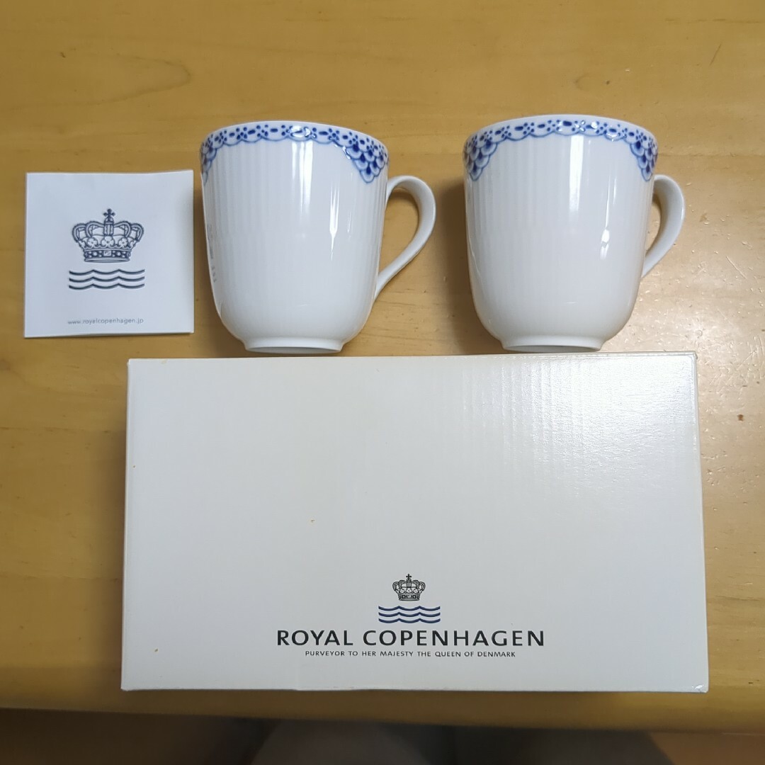 ROYAL COPENHAGEN(ロイヤルコペンハーゲン)のロイヤルコペンハーゲン　マグカップ インテリア/住まい/日用品のキッチン/食器(グラス/カップ)の商品写真