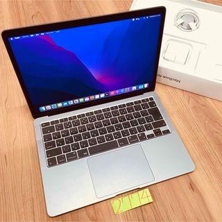 マック(Mac (Apple))のMacBook air 13インチ 2020 M1 管理番号2774(ノートPC)