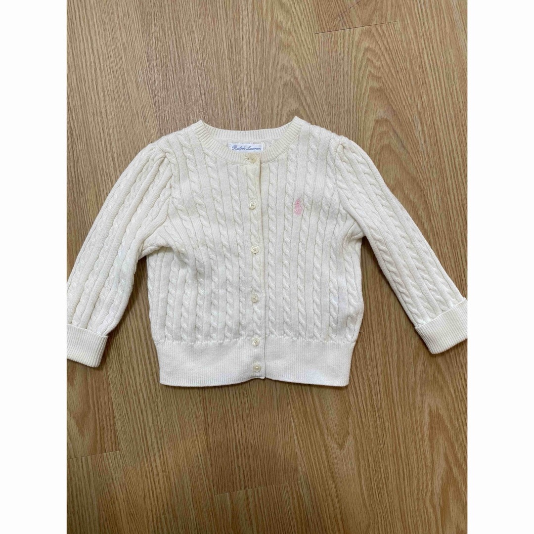 POLO RALPH LAUREN(ポロラルフローレン)のラルフローレンカーディガン キッズ/ベビー/マタニティのベビー服(~85cm)(カーディガン/ボレロ)の商品写真