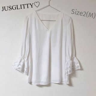 ジャスグリッティー(JUSGLITTY)のジャスグリッティー♡レース♡ブラウス♡アプワイザーリッシェ(シャツ/ブラウス(長袖/七分))