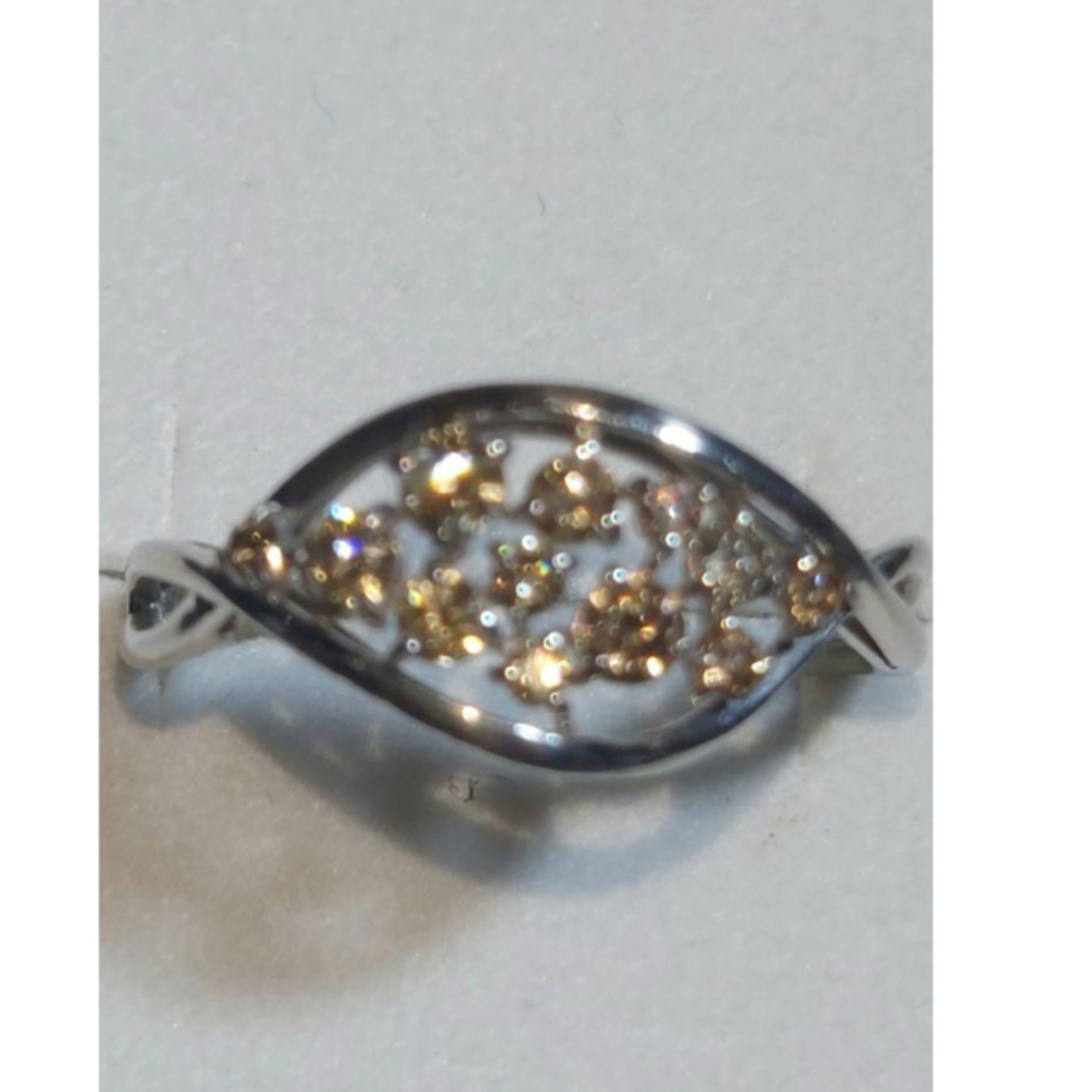 pt950 0.40ct ダイヤモンド リング キラキラ  レディースのアクセサリー(リング(指輪))の商品写真