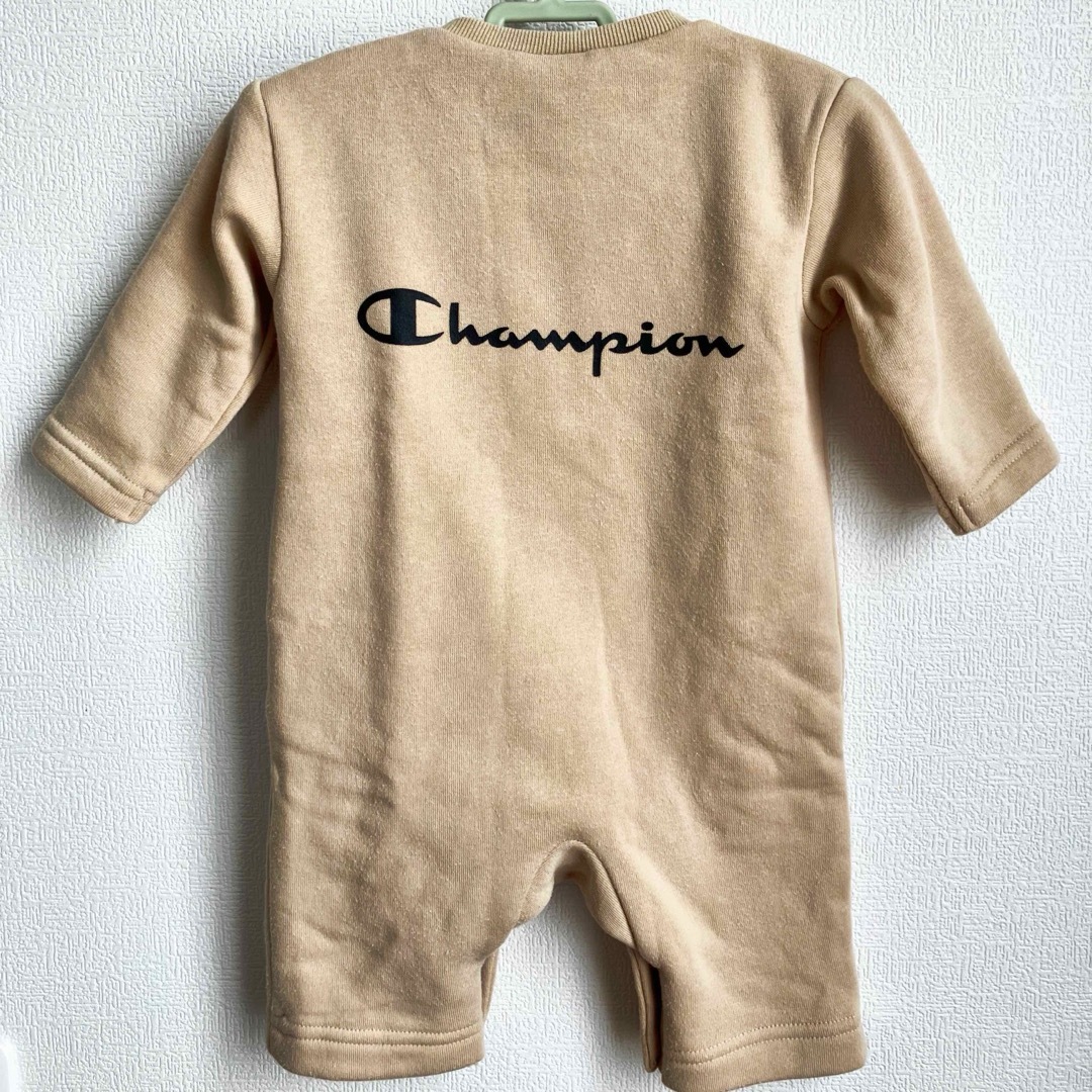 Champion(チャンピオン)のChampion 裏起毛 長袖カバーオール キッズ/ベビー/マタニティのベビー服(~85cm)(カバーオール)の商品写真