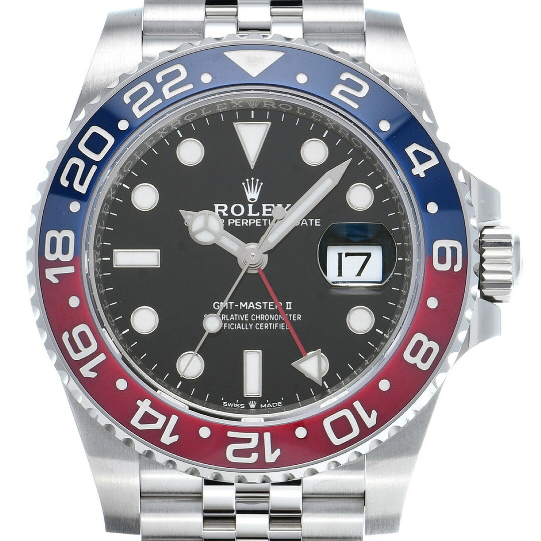 ROLEX(ロレックス)の中古 ロレックス ROLEX 126710BLRO ランダムシリアル ブラック メンズ 腕時計 メンズの時計(腕時計(アナログ))の商品写真