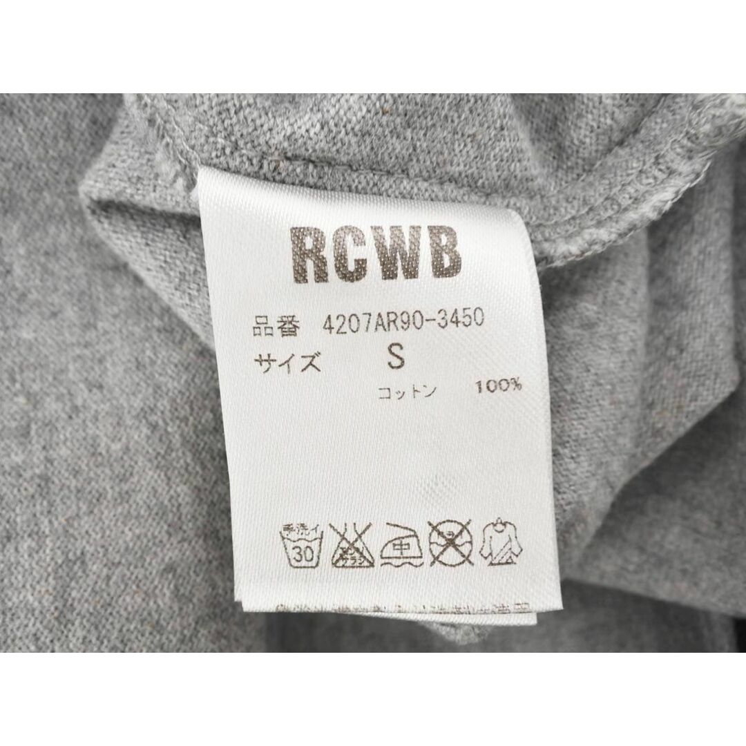 RODEO CROWNS(ロデオクラウンズ)のRCWB ロデオクラウンズワイドボール バック フロッキープリント カットソー sizeS/グレー ◇■ レディース レディースのトップス(カットソー(長袖/七分))の商品写真