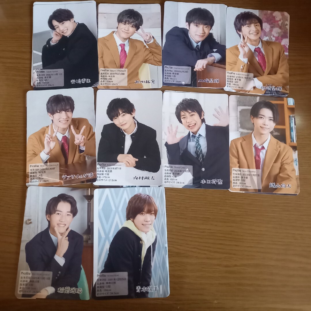 ジャニーズJr.(ジャニーズジュニア)の少年忍者 エンタメ/ホビーのタレントグッズ(アイドルグッズ)の商品写真