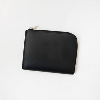 Aeta WALLET スムース カウレザー L字ジップ ミニ ウォレット(折り財布)