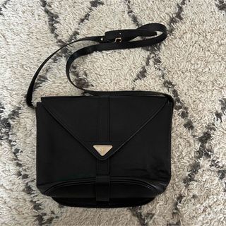 サンローラン(Saint Laurent)のサンローラン　SAINT LAURENT ショルダーバッグ　黒　ヴィンテージ(ショルダーバッグ)