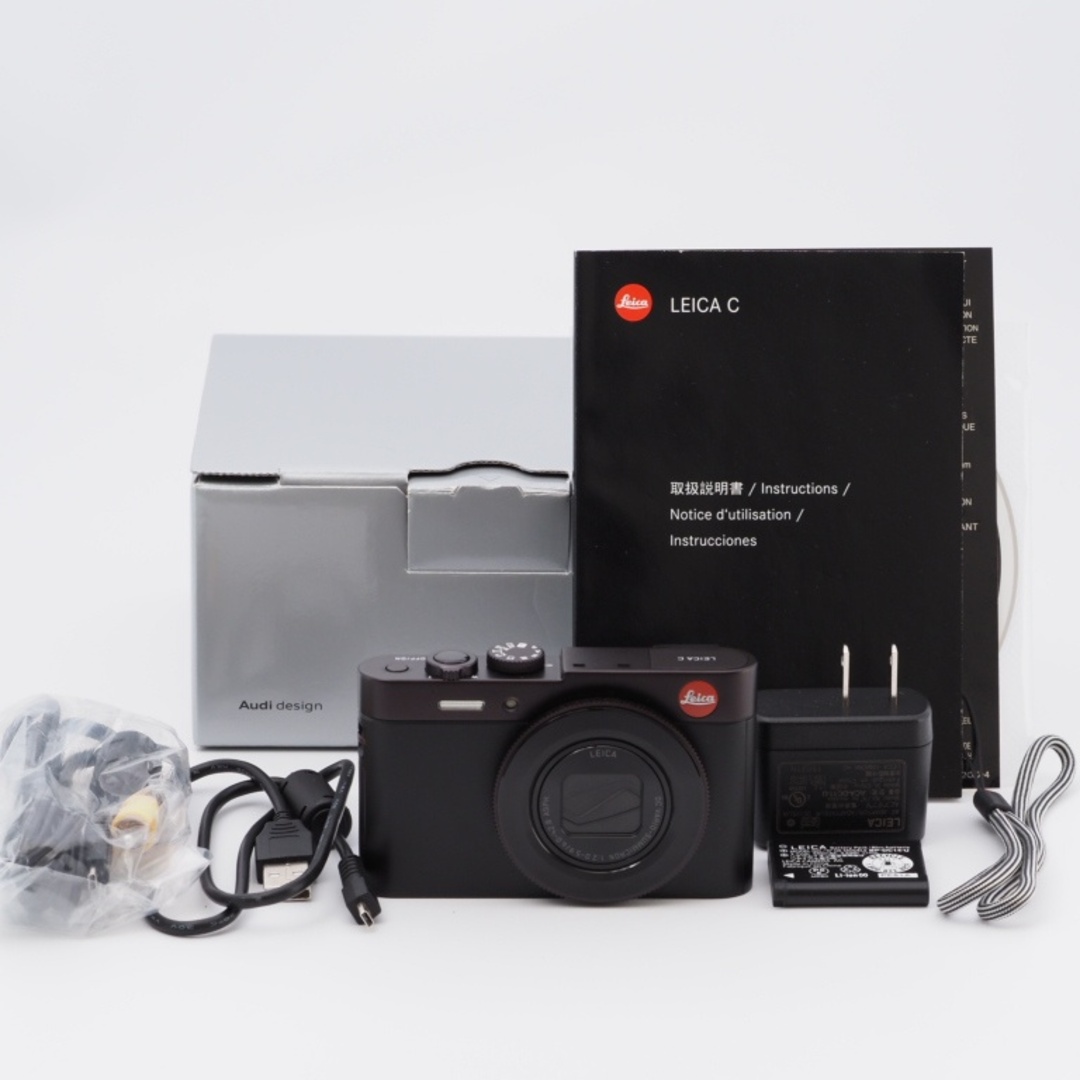 LEICA(ライカ)のLeica ライカ コンパクトデジタルカメラ ライカC Typ 112 1210万画素 ダークレッド 18489 #8009 スマホ/家電/カメラのカメラ(コンパクトデジタルカメラ)の商品写真