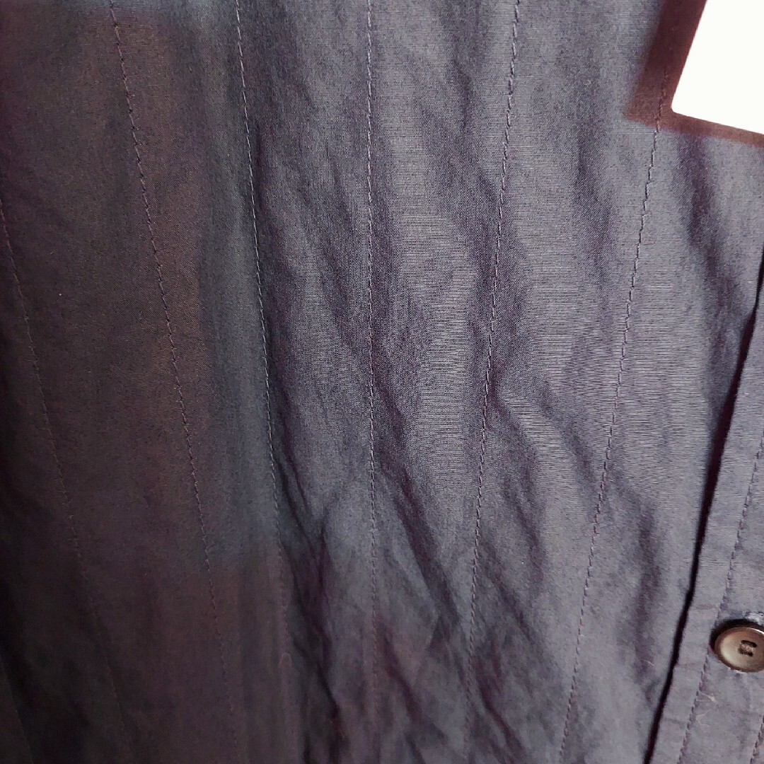 UNIQLO(ユニクロ)のセール♪新品 ユニクロ イネス キルティングコート（ネイビー） レディースのジャケット/アウター(ロングコート)の商品写真