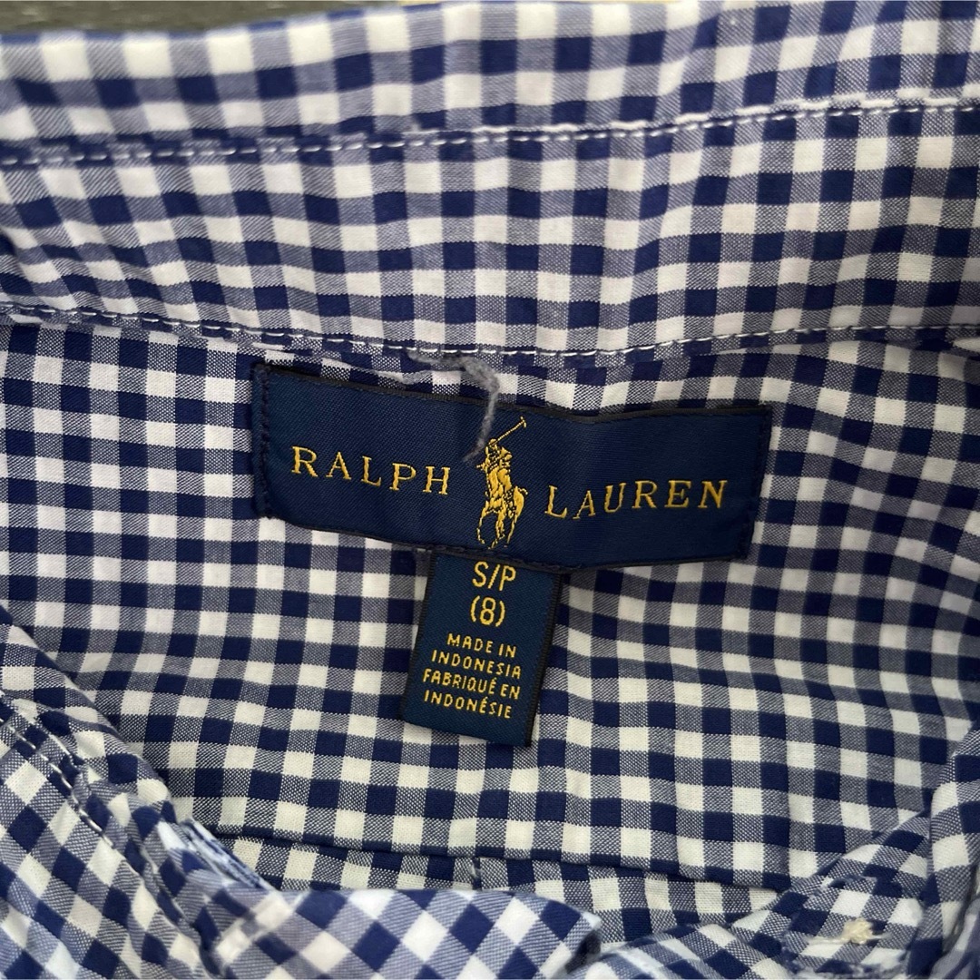 Ralph Lauren(ラルフローレン)のラルフローレン ボタンシャツ キッズ キッズ/ベビー/マタニティのキッズ服男の子用(90cm~)(ブラウス)の商品写真