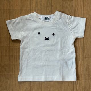 シマムラ(しまむら)のミッフィー　Tシャツ　お顔刺繍　80(Ｔシャツ)