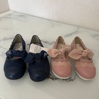 アクシーズファムキッズ(axes femme kids)のアクシーズファムパンプス 紺のみ(フォーマルシューズ)