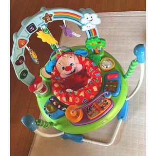 フィッシャープライス(Fisher-Price)の【送料無料】フィッシャープライス  バイリンガル ジャンパルー(ベビージム)