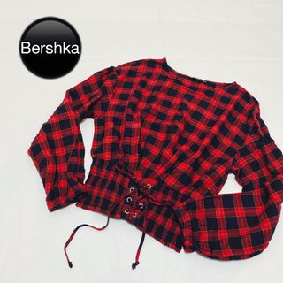 ベルシュカ(Bershka)のBershka チェック柄トップス(シャツ/ブラウス(長袖/七分))