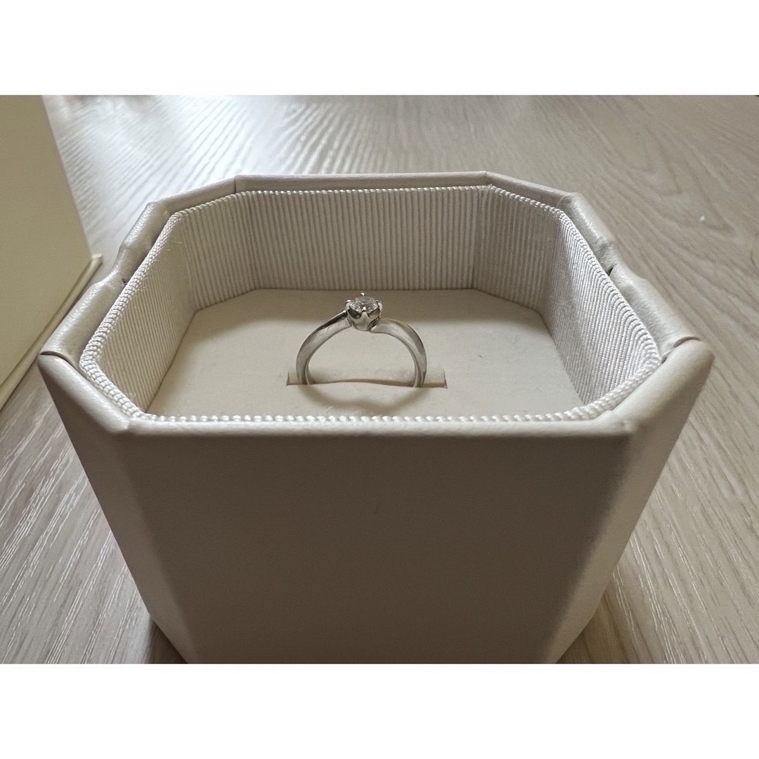 4℃(ヨンドシー)の【大幅値下げ中】婚約指輪 0.168ct pt950 4℃ ダイヤモンド レディースのアクセサリー(リング(指輪))の商品写真