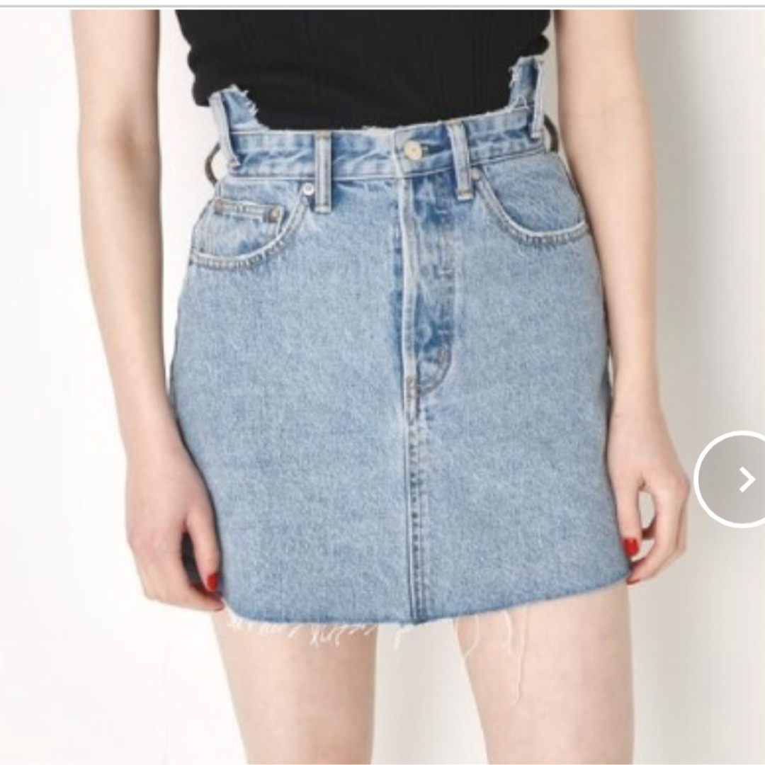 SLY(スライ)のデニムミニスカート レディースのスカート(ミニスカート)の商品写真