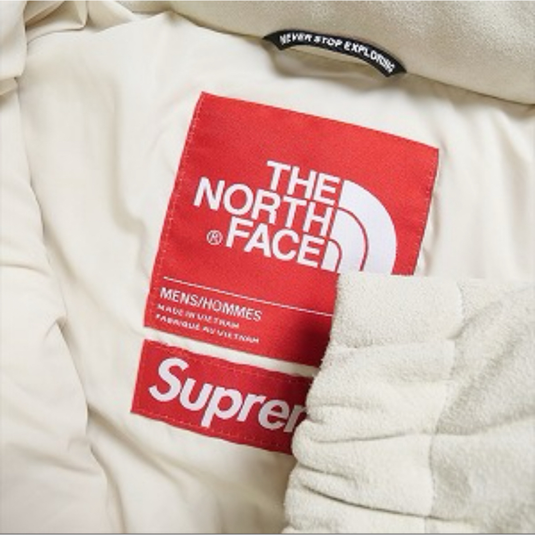 Supreme(シュプリーム)の海外 23FW Supreme Northface Suede Nuptse M メンズのジャケット/アウター(ダウンジャケット)の商品写真